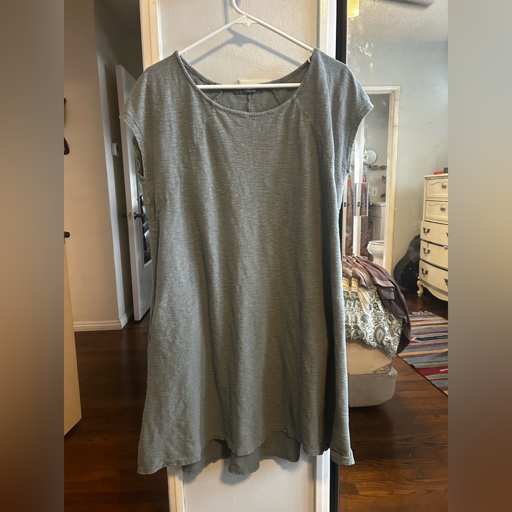 Gray Swing Dress